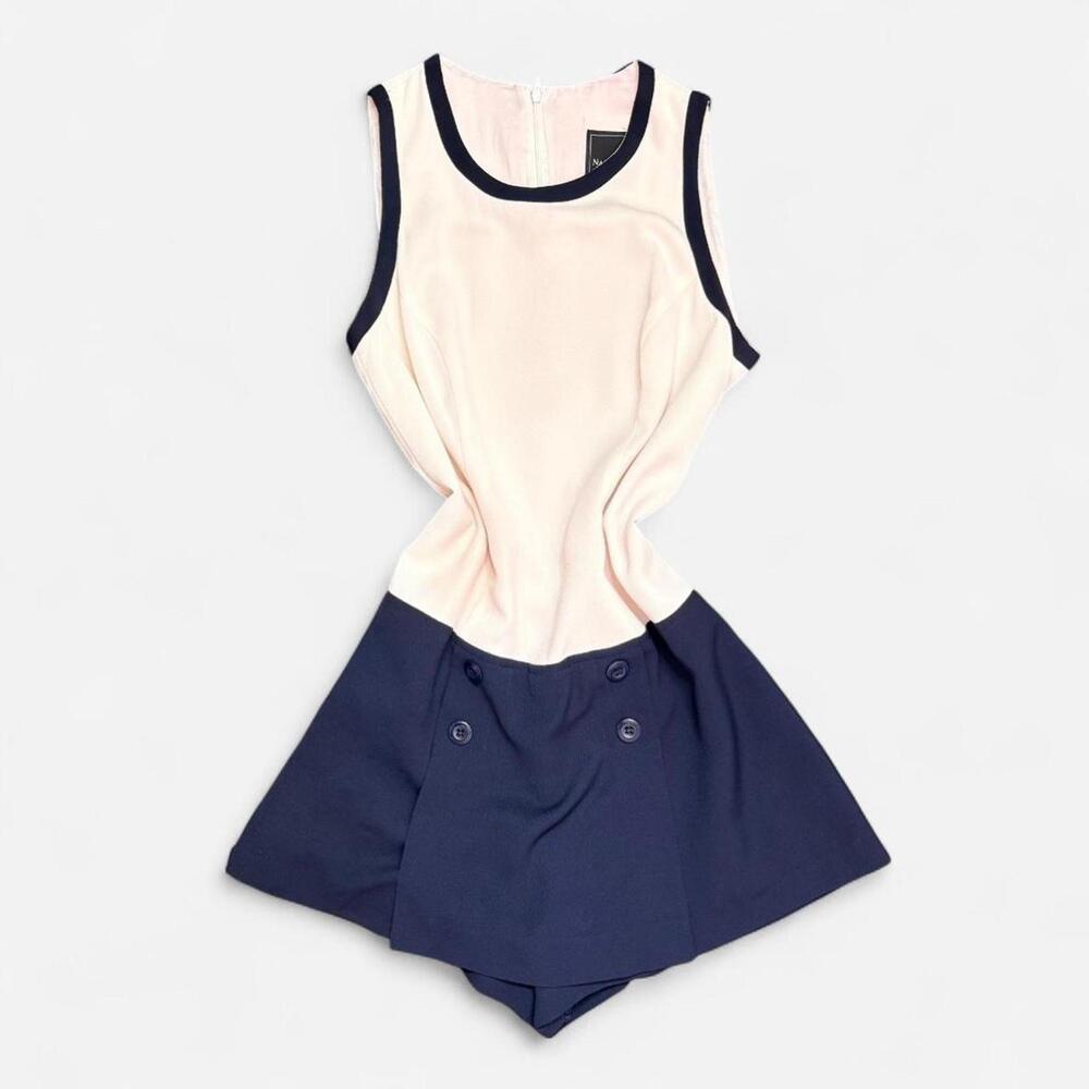 Nanette Lepore Sleeveless Romper with Skort